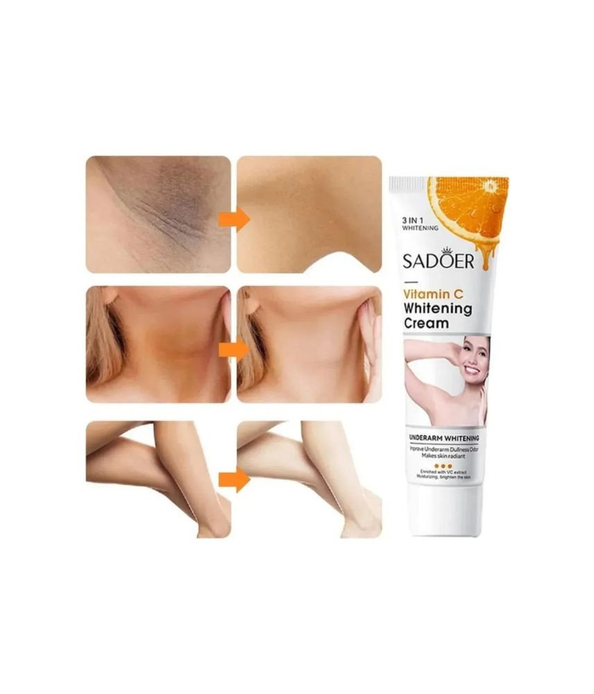 كريم تبييض المناطق الداكنة بفيتامين c من sadoer كريم تبييض المناطق الداكنة بفيتامين c من sadoer